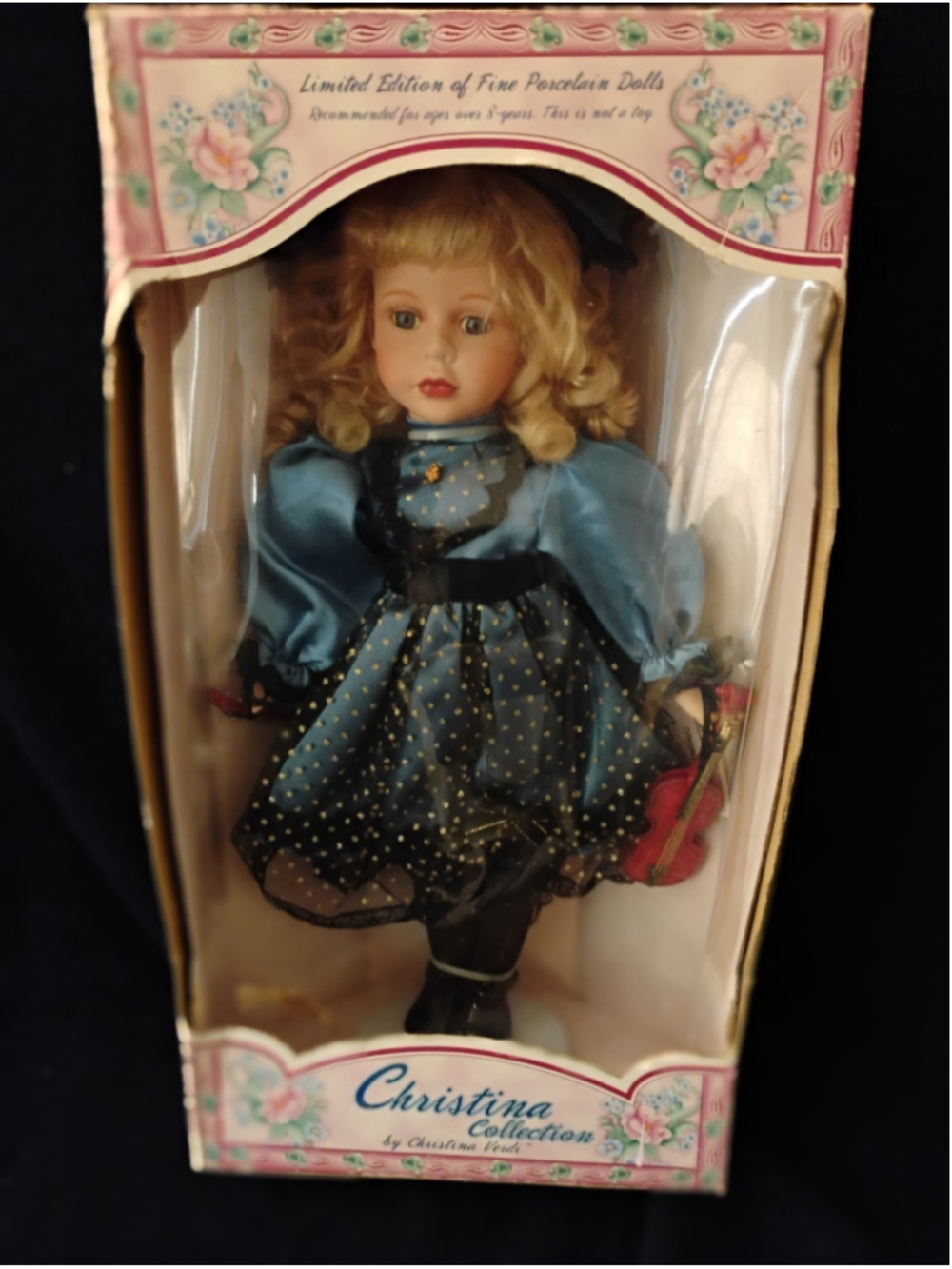 Christina Collection Limited Edition Porcelain 16" Doll Christina Verdi 1998